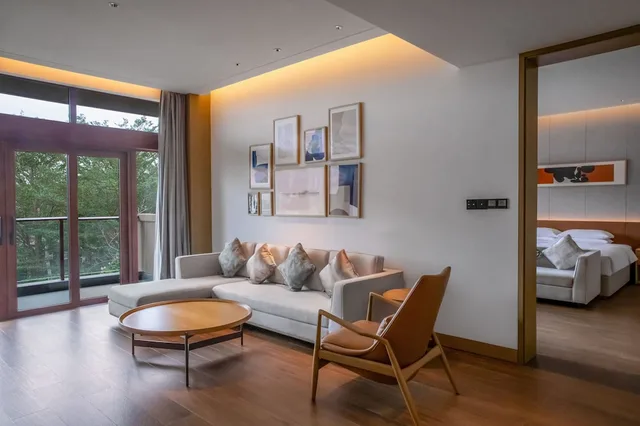 جناح عائلي بسريرين كينج بإطلالة على الحديقة، Grand Hyatt Shenzhou Peninsula 3/4