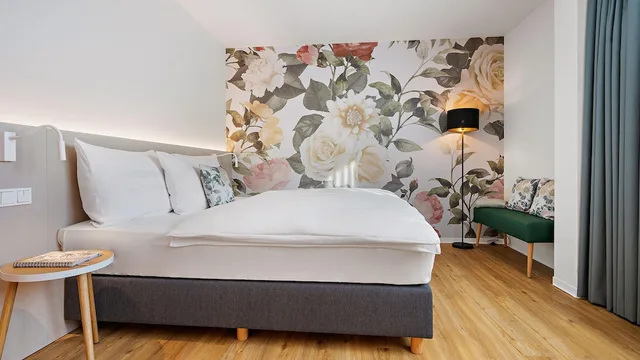جناح عائلي بسرير كينج وسريرين منفصلين، Hey Lou Hotel Karlsruhe Messe 3/7