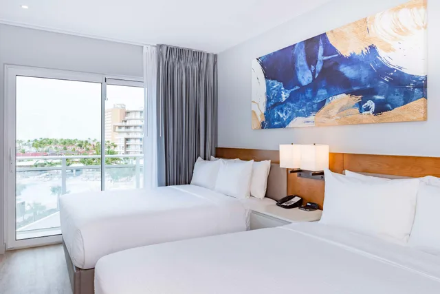 جناح بسريرين كوين، Embassy Suites by Hilton Aruba Resort 1/6