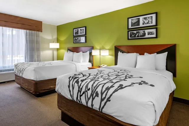 غرفة بسريرين كوين لذوي الإعاقة، Sleep Inn & Suites Stockbridge Atlanta South 1/1