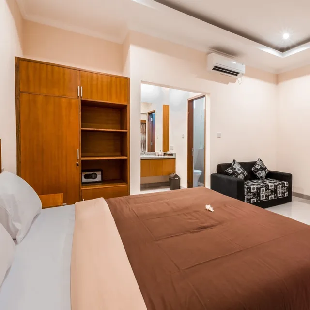جناح بسرير مزدوج، Kubu Petitenget Suite Seminyak 10/10