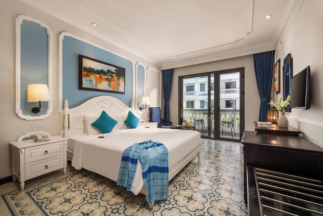 جناح عائلي بسريرين منفصلين وسرير كينج بغرفتي نوم بحوض استحمام، Hoi An Rosemary Boutique Hotel And Spa 2/10