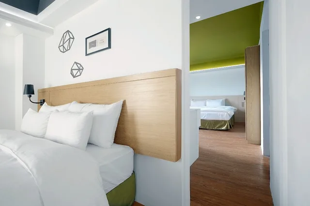غرفة قياسية رباعية بسريرين مزدوجين بغرفتي نوم، JIA JIA PAPERSUN APARTMENT 3/4