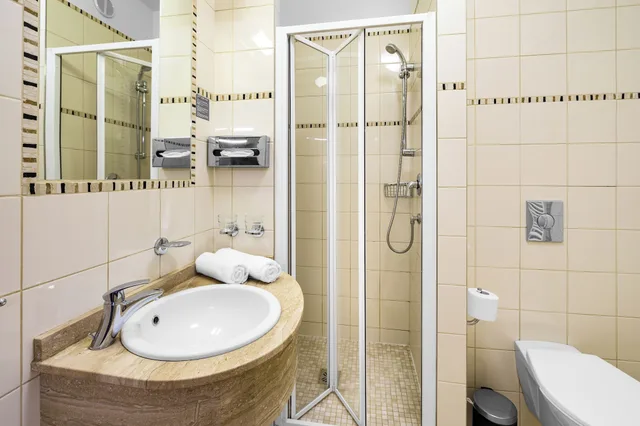 غرفة كومفورت بسرير كينج، Wellness Hotel Astra 4/4
