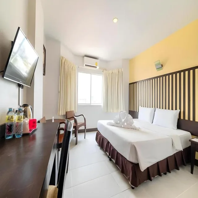 غرفة بريميير ديلوكس بسرير مزدوج، Sunday JA Plus Hotel 6/7