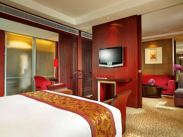جناح بريستيج بسرير كينج بإطلالة على المدينة، Sofitel Galaxy Nanjing 3/4