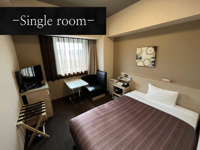 غرفة مفردة، ROUTE INN GRAND ASAHIKAWA EKIMAE 7/7