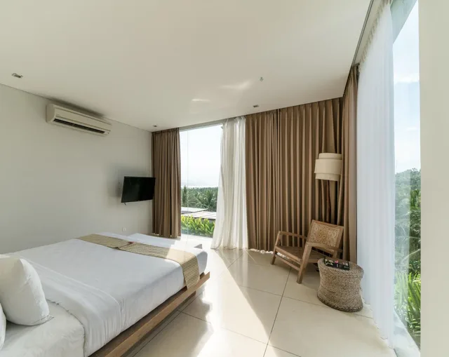 غرفة بسرير مزدوج بشرفة، Svarga Resort 1/2