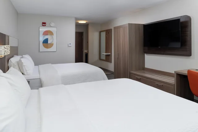 غرفة قياسية بسريرين كوين، Holiday Inn Express Hotel And Suites Marysville 3/10