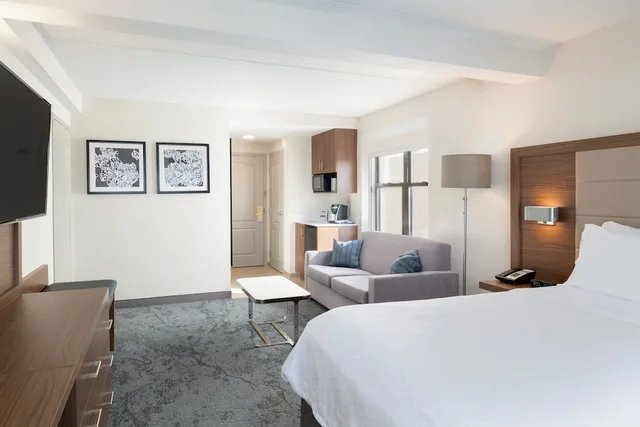 Suite, Single Bed, Living Area, Holiday Inn Express & Suites Boston - Cambridge 1/4