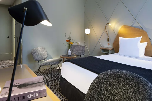 غرفة سوبيريور بسرير مزدوج، Millesime Hotel 5/8