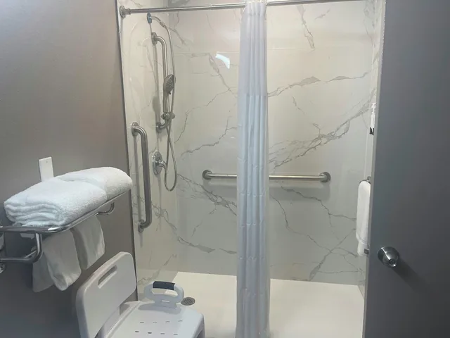 غرفة ديلوكس بسرير كينج لذوي الإعاقة، Red Roof Inn Orangeburg 4/4