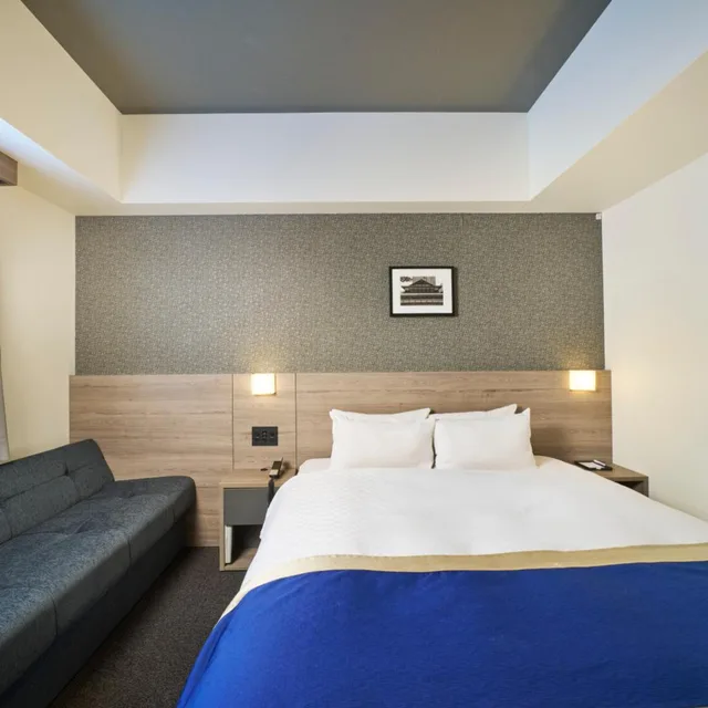 غرفة تنفيذية بسرير مزدوج مع أريكة بحوض استحمام، Best Western Plus Hotel Fino Osaka Kitahama 2/10