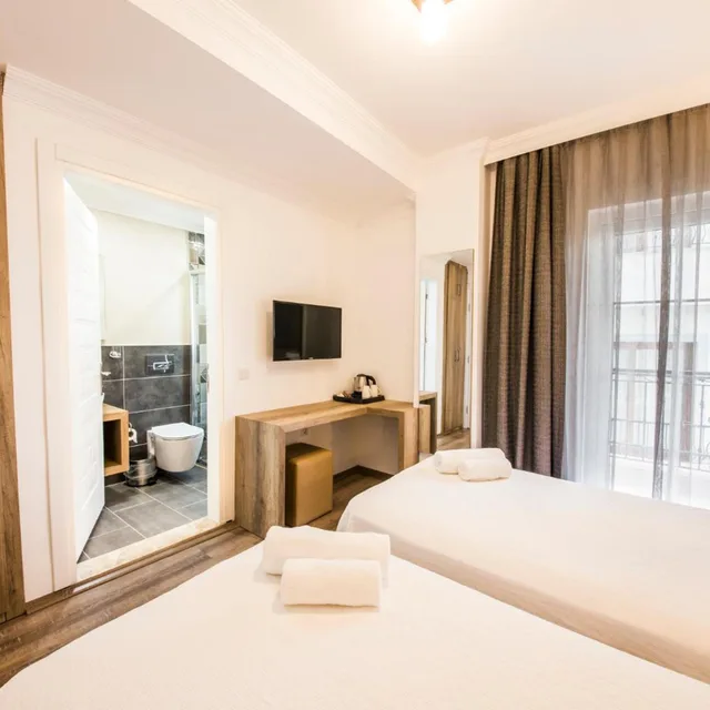 غرفة قياسية بسريرين منفصلين، Dekatria Rooms & Aparts 3/8