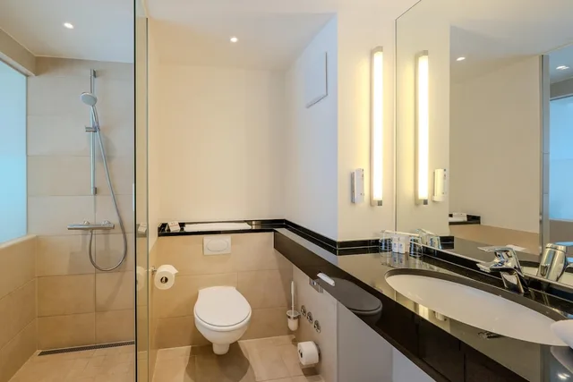 غرفة قياسية بسرير كوين بإطلالة على المدينة، Best Western Plus Welcome Hotel Frankfurt 7/10