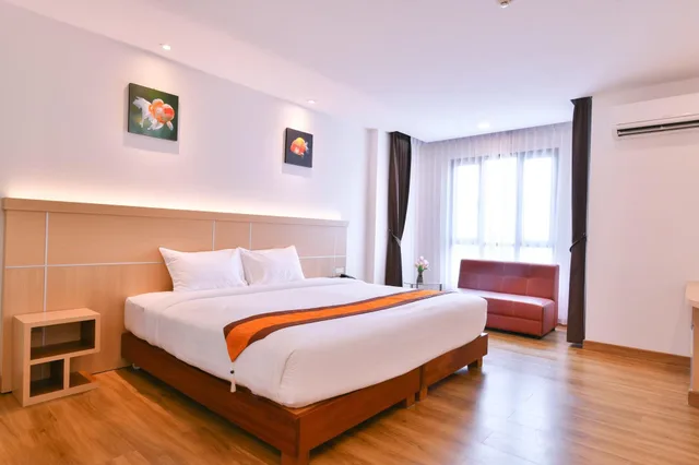 غرفة قياسية بسرير مزدوج، Marlin Hotel 1/1