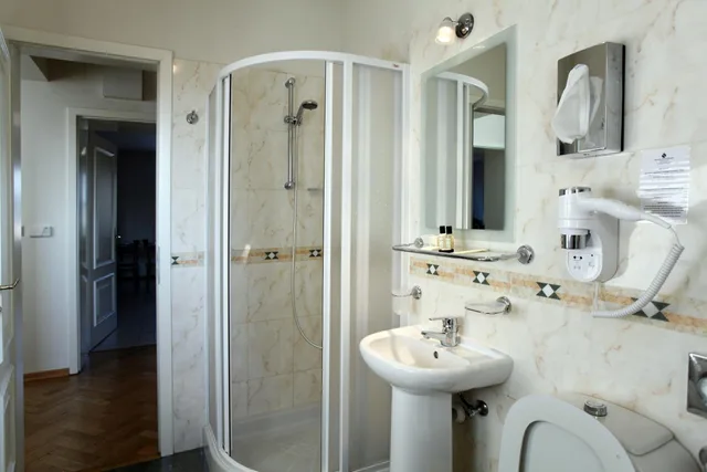 شقة بسرير فردي بإطلالة على المدينة، Hotel Suite Home Prague 6/6