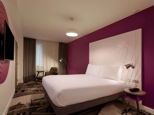 غرفة بسرير كوين، ibis Styles Glasgow Central 7/10