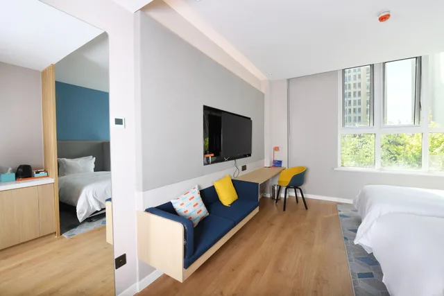 Standard, Twin Beds, Extra Floor Space، Holiday Inn Express Tianjin Binhai an IHG Hotel 3/3