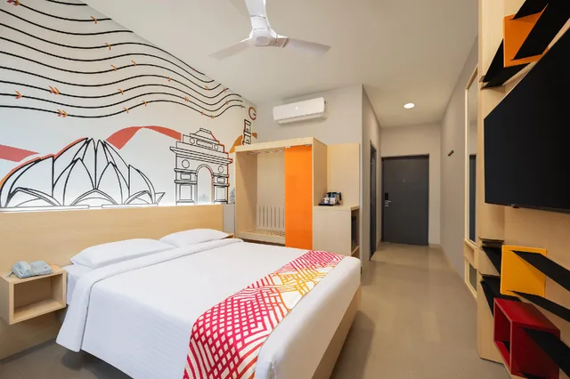غرفة فاخرة بسرير مزدوج، Ginger East Delhi 2/2