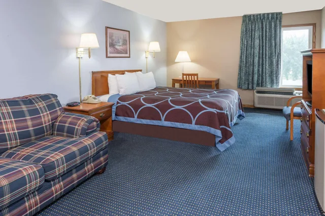 غرفة بسرير كوين، Super 8 by Wyndham O'Fallon MO/St. Louis Area 1/1