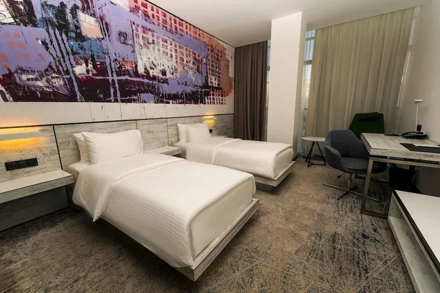 غرفة قياسية بسريرين منفصلين، Messier 53 Hotel Yerevan 2/3