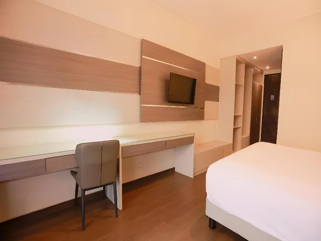 غرفة ديلوكس بسرير مزدوج أو سريرين منفصلين، Lotus Garden Hotel 3/3
