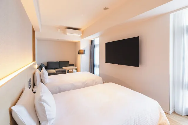 Residential, Comfort, Twin Beds, Washing Machine, Kitchen، Sotetsu Hotels The Splaisir Yokohama 2/5