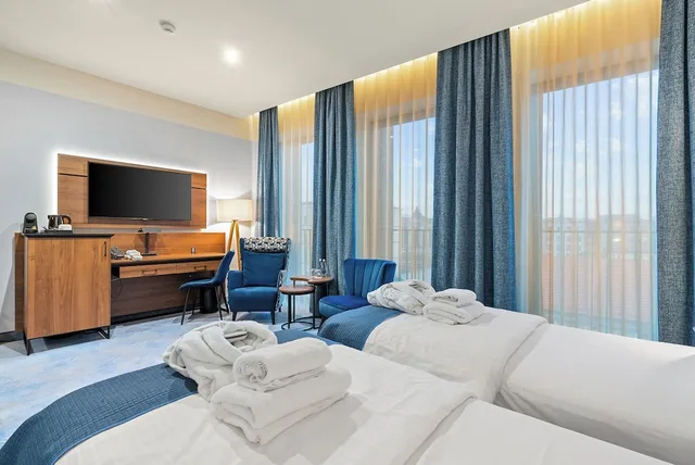 غرفة ديلوكس بسرير مزدوج أو سريرين منفصلين، Hotel Diament Plaza Katowice 7/10
