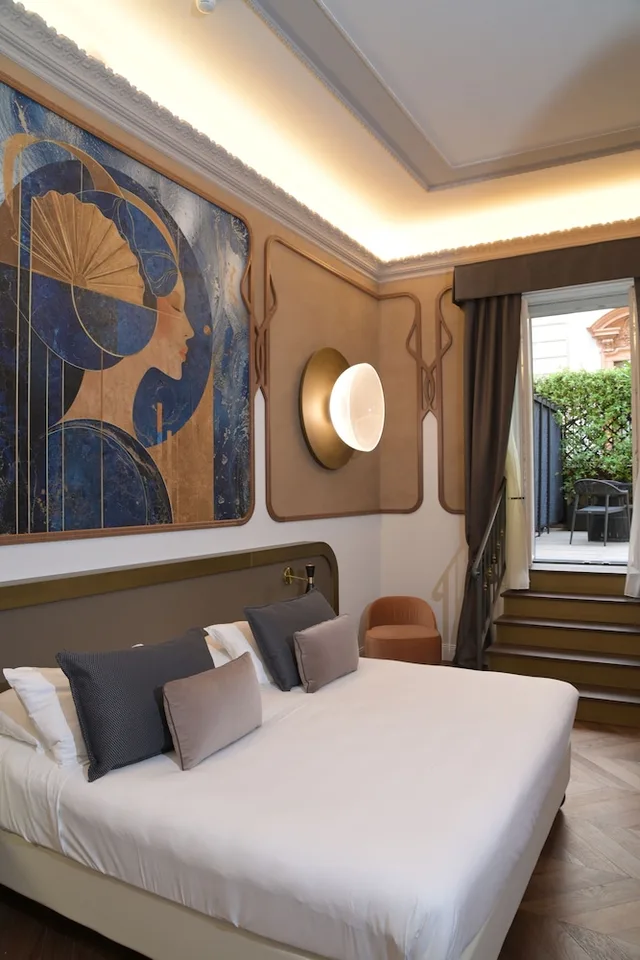 جناح جونيور بسرير مزدوج بشرفة، Bristol Palace 2/9