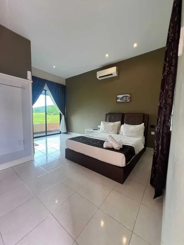 غرفة ديلوكس بسرير مزدوج، OYO 795 Nahdhoh Langkawi Resort 2/6