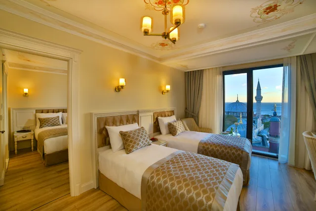 غرفة ديلوكس عائلية، Yilsam Sultanahmet Hotel 1/4