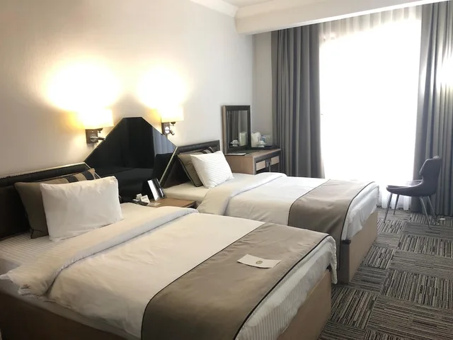 غرفة كلاسيكية بسرير مزدوج وسرير فردي بغرفة نوم واحدة، My House Otel 3/10