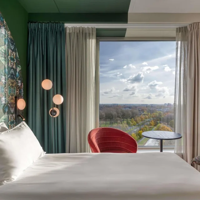 غرفة سوبيريور بسرير مزدوج بإطلالة على المتنزه، ibis Styles Rotterdam Ahoy 5/10