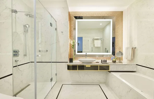 غرفة بريميوم بسرير كينج بإطلالة على المدينة، Parisi Udvar Budapest-Unbound Collection By Hyatt 7/8
