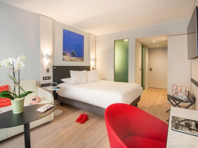 غرفة سوبيريور بسرير كوين مع أريكة، Mercure Ajaccio Centre 4/8