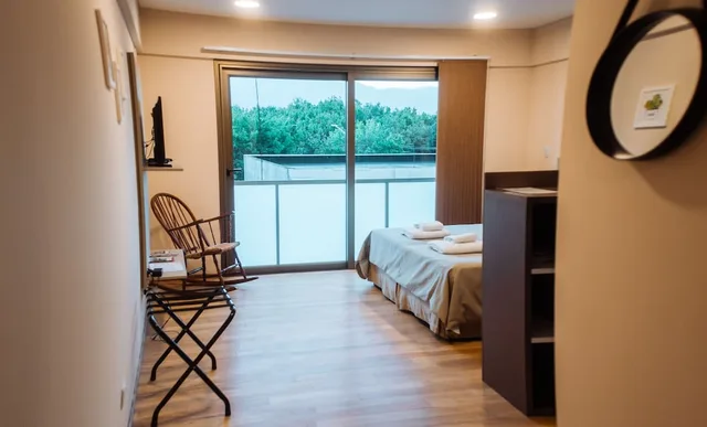 غرفة ديلوكس بسرير كينج بإطلالة على الجبل، Apart Hotel Quijote by DOT Suites 5/7