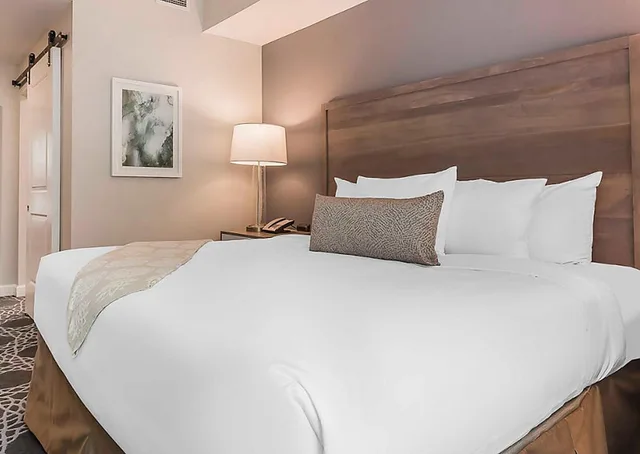 جناح بسرير كينج وسريرين كوين بغرفتي نوم مع أريكة، Hilton Vacation Club King 583 Charleston 4/10