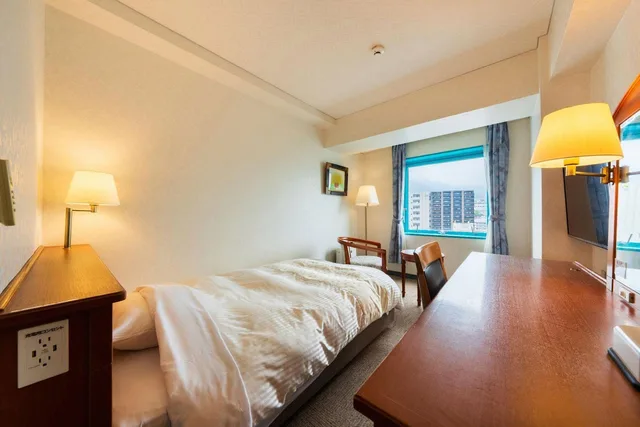 غرفة بسرير نصف مزدوج، Hotel Seawave Beppu 3/3