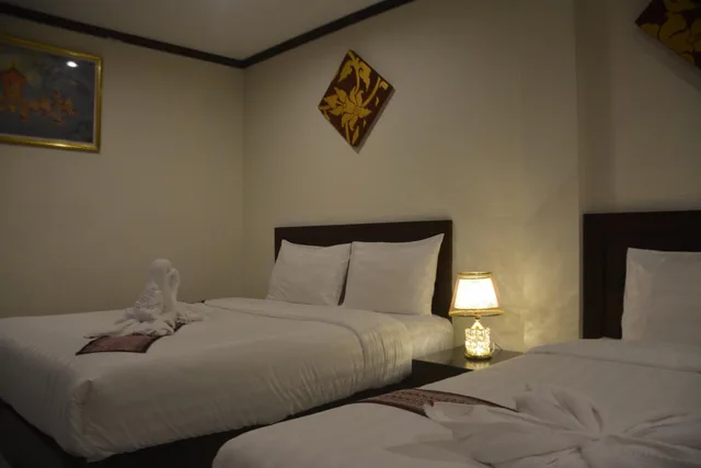 غرفة ثلاثية بشرفة، Patong Moon Inn Guesthouse 2/7