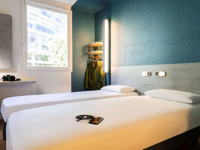 غرفة بسريرين منفصلين، Ibis Budget Perpignan Nord 4/5