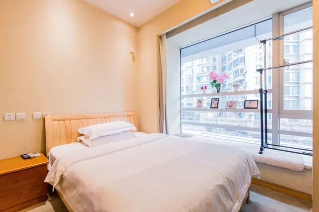 غرفة عائلية بسريرين كوين، Mayson Shanghai Zhongshan Park Serviced Apartment 2/7