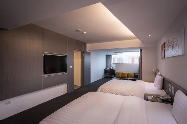 غرفة بزنس بسريرين منفصلين، Hotel Hi Xinmin 4/10