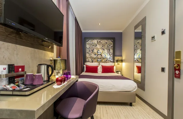 غرفة اقتصادية بسرير مزدوج، Leonardo Hotel Barcelona Las Ramblas 3/5