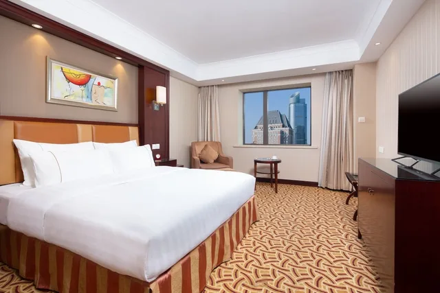 جناح تنفيذي بسرير كينج بإطلالة، Jianguo Hotel Shanghai 1/5