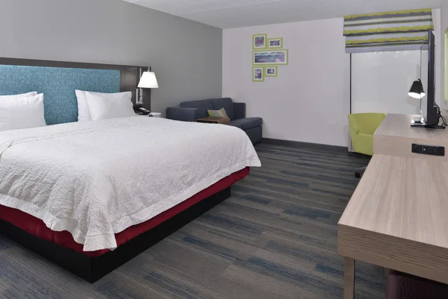Room, King Bed, Sofa, Hampton Inn Greenville, AL 4/5