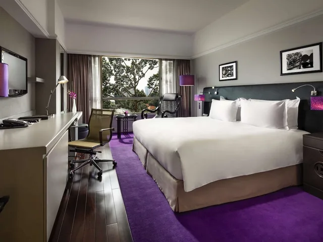 غرفة فاخرة بسرير كينج بإطلالة على المدينة، Sofitel Saigon Plaza Hotel 2/8
