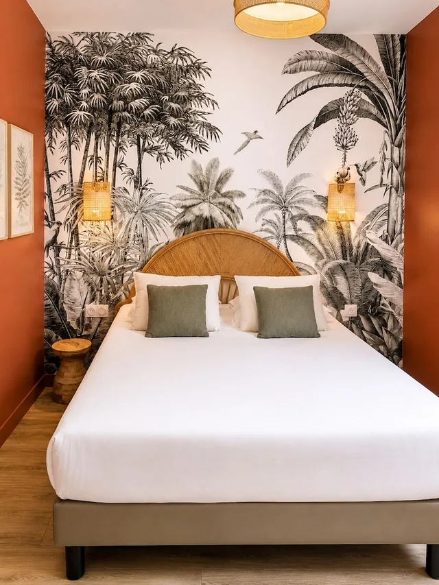 غرفة عائلية رباعية بسرير كينج وأسرّة بطابقين، Hotel Kyriad Marseille Centre Paradis Prefecture 4/10