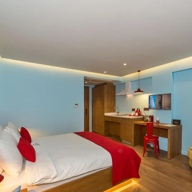 غرفة ديلوكس بمطبخ صغير، Hotel Taksim Nis (ex. Endless Hotel Taksim) 7/10