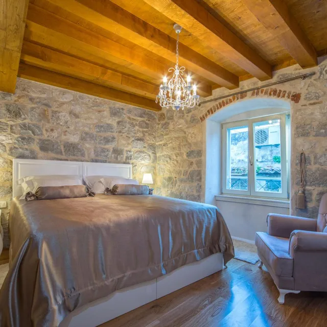 غرفة ديلوكس بسرير مزدوج أو سريرين منفصلين في الملحق، Villa Split Heritage Hotel 2/10
